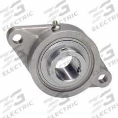 IPTCI BEARINGS 2 Bolt Flange Bearing: Radial Ball, 1 15/16 in Bore, SS, Set Screws, 7 7/16 in Lg (MPN SUCSFL210-31). Key specifications — Bore Type: Cylindrical; Brand: IPTCI BEARINGS; Lubricant Material: H-1 Grease; Mounting Bolt Size: 1/2 in; Split Housing: Not Split; System of Measurement: Inch.