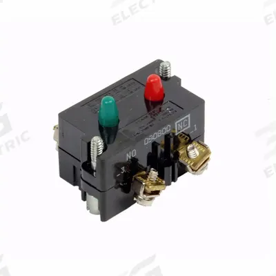 EATON Contact Block: 30 mm Panel Mounting Size, 1NC/1NO, Momentary - Contact Blocks