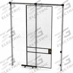HUSKY RACK & WIRE Slide Door: 10 ft H x 4 ft W x 1 3/4 in D, Black, Powder-Coated (MPN V540410). Key specifications — attr1283297: Powder-Coated; attr1283316: Steel; attr1283313: Yes; attr1283333: HUSKY RACK & WIRE.