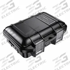 PELICAN Protective Case: Black, Stationary, 0.65 lb Wt, Polycarbonate (MPN M40). Key specifications — Closure Type: Dual Latches; Material: Polycarbonate; Brand: PELICAN.