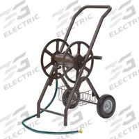 Garden Hose Reel: 200 ft (5/8 in I.D.), 6 in Reel Dia, Bronze, 2 Wheels, 150 psi Max Op Pressure (MPN 302). Key specifications — Includes Hose: No; Overall Dimensions: 22-5/8 in L x 21-5/16 in W x 40 in H; Reel Color: Bronze; Hose Capacity: 200 ft (5/8 in I.D.); Brand: LIBERTY.