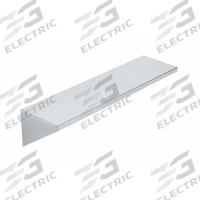 CROWN VERITY Removable Front Shelf: Stainless Steel, 30 in Overall Wd - Removable Shelves