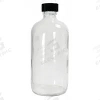 QORPAK Sampling Bottle: 480 mL, Colorless, 28-400, Phenolic, 60, PolyCone, Type III (MPN GLC-01193). Key specifications — Body Color: Colorless; Pre-Cleaned: None; Body Material: Soda Lime Glass; Brand: QORPAK; Screw Closure Size: 28-400; Graduated: No; USP Specification: Type III; Closure Attached: Attached.