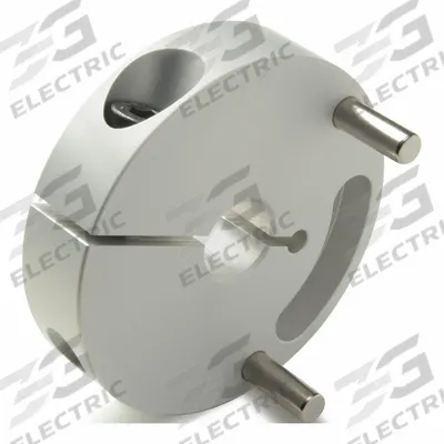 RULAND MANUFACTURING Controlflex Coupling Hub: 1.5° Angular Misalignment, 0.06 in Axial Motion - Single Insert Hubs for Round Shafts