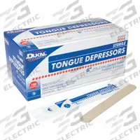 UNIMED MIDWEST INC Tongue Depressors: Sterile, Wood, 6 in Lg, 11/16 in Wd, 100 PK (MPN DSTD313314). Key specifications — Brand: UNIMED MIDWEST INC; Material: Wood.