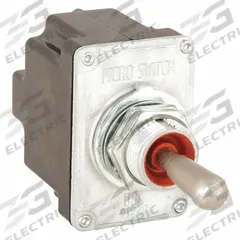 HONEYWELL Toggle Switch: 3 Position, 6 Connections, DPDT, Screw Terminals Connection, TL Series (MPN 2TL1-7). Key specifications — AC Contact Rating: 10 A @ 125 V; Switch Function Configuration: Momentary On/Off/Momentary On; Brand: HONEYWELL; Series: TL; Horsepower: 250 hp @ 250V AC.