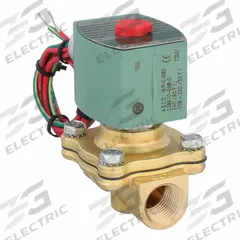 REDHAT Solenoid Valve: 2-Way, Normally Closed, 1/2 in Pipe Size, 220V AC/240V AC, Watertight (MPN 8210G094). Key specifications — Pipe Size: 1/2 in; Voltage: 220V AC; Brand: REDHAT; Coil Enclosure: Watertight.