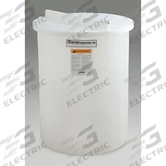 SNYDER INDUSTRIES Storage Tank: Single Wall, Vertical, 90 gal, Open Top, 3/16 in Wall Thick, HDPE (MPN 5690000N97207). Key specifications — Construction Material: HDPE; Brand: SNYDER INDUSTRIES.