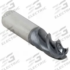 CLEVELAND Ball End Mill: Carbide, AP/MAX Coated, 4 Flute, 1/2" Mill Dia, 5/8" LOC, 2-1/2" OAL (MPN C80114)