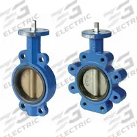 ABZ VALVES Butterfly Valves: 5 in Pipe Size, 250 psi Max. Pressure (CWP), Lug, For Water Media (MPN 5322096160). Key specifications — Brand: ABZ VALVES; Handle Type: Bare Stem; Disc Material: 316 Stainless Steel.