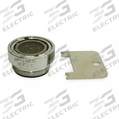 AMERICAN STANDARD Outlet: 1.5 gpm Flow Rate, Aerated Flow Outlet, Brass, Chrome Finish, Male (MPN M962393-0020A). Key specifications — Includes: Key; Material: Brass; Product Type: Outlet; Connection Size: 15/16"; Brand: AMERICAN STANDARD.