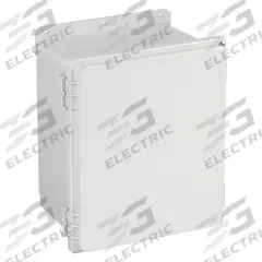 HOFFMAN Enclosure: Polyester, 16 in x 14 in x 8 in, NEMA 12/13/4/4X, Solid Cover, Hinged (MPN A16148PHC). Key specifications — Brand: HOFFMAN; Closure Method: Quick Release Latch; Enclosure Material: Polyester; Knockouts: Not Included.