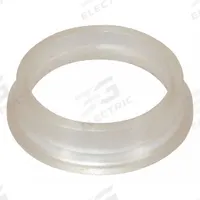CHICAGO FAUCETS Retaining Cap: Retaining Cap, Plastic, Clear, 1/4 in Overall Ht, Spout Gland (MPN 1-104JKABNF). Key specifications — Includes: Spout Gland; Product Type: Retaining Cap; Body Material: Plastic; Color/Finish: Clear; Brand: CHICAGO FAUCETS.