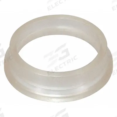 CHICAGO FAUCETS Retaining Cap: Retaining Cap, Plastic, Clear, 1/4 in Overall Ht - Faucet Spout Rings