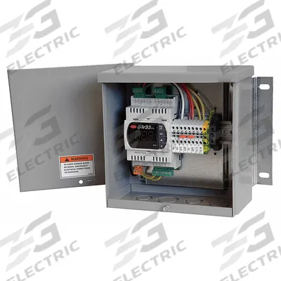 Dayton Digital Temperature Interlock: 4 in, 1 Sensors - Temperature Interlocks for Commercial Kitchen Hoods