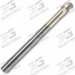APPROVED VENDOR Ball End Mill: Carbide, ZrN Coated, 2 Flute, 5/8" Mill Dia, 3/4" LOC, 3-1/2" OAL (MPN 314346)