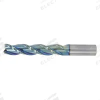 OSG Square End Mill: Carbide, DLC Coated, 3 Flute, 1" Mill Dia, 2.024" LOC, 4-1/2" OAL (MPN 28434500)