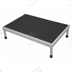 COTTERMAN Work Platform: 8 in Platform Ht - Max, 24 in Platform Wd, 36 in Platform Dp, Adj Ht, 8 in (MPN 1SAWP2436A8 A5-8 B1 P6). Key specifications — Brand: COTTERMAN; Color: Silver; Tread Type: Antifatigue Mat.