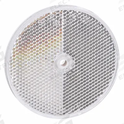TELEMECANIQUE SENSORS Round Sensor Reflector: Non-Polarized, Round, Acrylic - Circular Mountable Reflectors