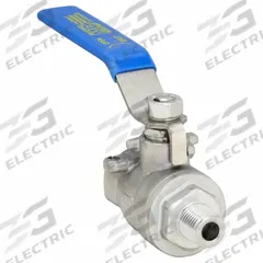 APPROVED VENDOR Manual Two-Way Ball Valve: 1/4 in, 316 Stainless Steel, Straight Valve Body, Lever (MPN G-SSVM-25NLH). Key specifications — Brand: APPROVED VENDOR; Handle: Lever.