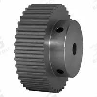 DAYTON Timing Pulley: Curvilinear, Fixed, For HTD Timing Belt Section, For 15 mm Belt Wd, 38 Teeth (MPN 38-5M15-6A4). Key specifications — Brand: DAYTON; Finish: Clear Anodized; For Belt Series: Powerhouse®.