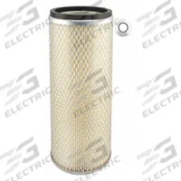 BALDWIN FILTERS Automotive Air Filter: Round-Oval, Engine, Round, Axial Seal, 5/8 in Inside Dia (MPN PA2402). Key specifications — Brand: BALDWIN FILTERS; Compatible Vehicle Make: Massey Ferguson Wheel; Compatible Vehicle Type: Farm Equipment; Baldwin Interchange: PA2402.