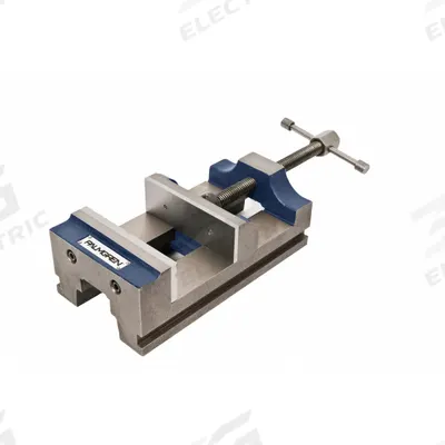 PALMGREN Machine Vise: 6 in Jaw Face Wd, 6 in Max Jaw Opening, 2 in Throat Dp - 3-Way Drill Press Vises
