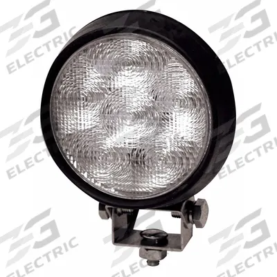 ECCO Vehicle Work Light: Round, Flood, LED, Bolt, Pigtail, Universal, Surface Mount - Vehicle Floodlights