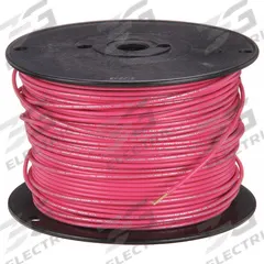 SOUTHWIRE Hookup Wire: 16 AWG Conductor Size, Pink, 500 ft Overall Lg, 600 V Volt (MPN 411020511). Key specifications — Brand: SOUTHWIRE; Product Type: Machine Tool Wire; Standards: UL 1020; Manufacturer Part Number: 411020511.