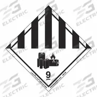 LABELMASTER Hazard Class 9 Lithium Battery,Package Quantity 25: 3 15/16 in x 4 in, Paper, 50 PK (MPN HMLB9S). Key specifications — Brand: LABELMASTER; Message: Miscellaneous Dangerous Goods Lithium Battery.