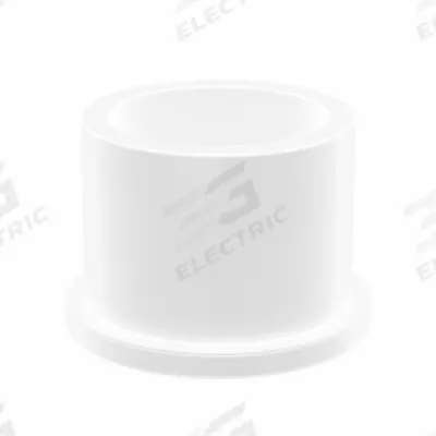 OILITE Flanged Sleeve Bearing: PTFE, 1 in Bore, 1 1/4 in OD, 1 in Overall Lg - Chemical- & Heat-Resistant Plastic Flanged Sleeve Bearings