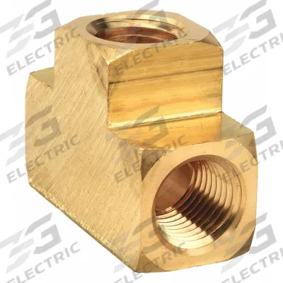 APPROVED VENDOR Metal Pipe Tee: Tee, 3/4 in x 3/4 in x 3/4 in, Class 150, Brass - Low-Pressure Threaded Pipe Fittings