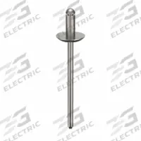 Blind Rivet: Inch, 1 19/32 in Overall Lg, 9/32 in Body Lg, 0.125 in Shank Dia, Open End, 500 PK (MPN U34181.012.0042). Key specifications — Brand: APPROVED VENDOR.