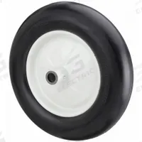 APPROVED VENDOR Flat-Free Wheel: 15 1/2 in Wheel Dia., 4 in Wheel Wd, Polyurethane, 6 in Hub Lg, Std (MPN 53CM42). Key specifications — Brand: APPROVED VENDOR; Tire Sidewall Number: 4.80/4.00-8.