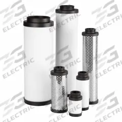 PARKER Coalescing Element: Coalescing, 0.01 micron, Borosilicate Glass, 99.97% Filter Efficiency (MPN JE-C3001). Key specifications — attr111561: JE-C3001; attr132959: Borosilicate Glass.