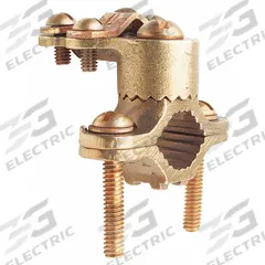 Grounding Connector: Bronze, 8 to 4/0 AWG STR Grounding Wire Size, 1 Grounding Wires (MPN C11HD4/0DB). Key specifications — Brand: BURNDY; Description/Special Features: EMT or Rigid Conduit; For Use With: Water Pipe; Grounding Wire Size: 8 to 4/0 AWG STR; Material: Bronze; Grounding Wires Connected To: #4 to #6 Rebar; Manufacturer Part Number: C11HD4/0DB.