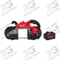 MILWAUKEE Band Saw Kit: 1 Battery, No Charger, 44 7/8 in Blade Lg, 5 in Cutting Lg - Max, Brushless (MPN 2929S-20, 48-11-1881). Key specifications — attr1169930: Dual Trigger Included.