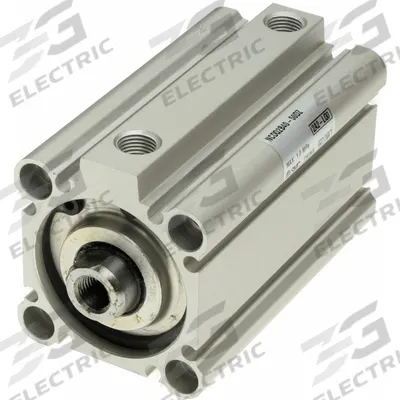 SMC Compact Cylinder: 40 mm Bore Dia, 50 mm Stroke Lg, Through Hole Mounting - Through Hole Mount Compact Cylinders