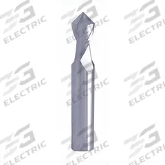 APPROVED VENDOR Chamfer Mill: Carbide, AlTiN Coated, 2 Flute, 90°, 1" Mill Dia, 4" OAL (MPN CM21000X)