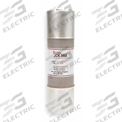 BUSSMANN Medium Voltage Fuse: JCK Series, R-Rated, 2.54 kV AC, 150 A, Time-Delay - Time-Delay Cylindrical Fuses