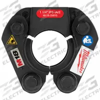 MILWAUKEE Press Ring: 1 1/4 in Pipe, Stainless Steel, For Isotubi USA, Extended/Std Tool Types (MPN 49-16-2653S). Key specifications — attr518773: Rings; attr518762: Stainless Steel; attr518771: Steel; attr518761: Isotubi USA; attr518760: MILWAUKEE.