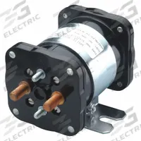DC Contactor: 200 A Current Rating, 24 V DC Coil Volt, SPST-NO, 4 Terminals, Continuous (MPN 586-114111S1). Key specifications — Contact Termination: 5/16 in-24 UNF-2A Thread; Contact Form: SPST-NO; Duty Cycle: Continuous; Brand: WHITE-RODGERS; Coil Termination: #10-32 UNF-2A Thread.