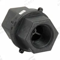 BANJO Check Valve: Poppet, Inline Valve Body, 1 in Pipe Size, FNPT x FNPT, For Water Media, Female (MPN CV100). Key specifications — Brand: BANJO.