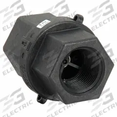 BANJO Check Valve: Poppet, Inline Valve Body, 1 in Pipe Size, FNPT x FNPT, For Water Media, Female (MPN CV100). Key specifications — Brand: BANJO.