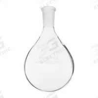 CHEMGLASS Distilling Flask: 2 L, Colorless, Round, A, 24/40 Compatible with Stopper Size (MPN CG-1512-35). Key specifications — Shape: Round; Body Color: Colorless; Brand: CHEMGLASS; Compatible with Stopper Size: 24/40; USP Specification: Type I.