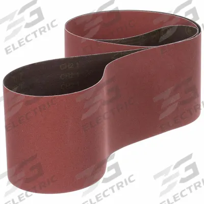 3M Sanding Belt: 4 in W x 60 in L, Ceramic, 120 Grit, YF Wt Polyester Backing - Cool-Cutting Sanding Belts for Stainless Steel & Soft Metals