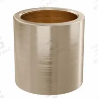 Sleeve Bearing: Bronze, SAE 841, 16 mm Bore, 20 mm OD, 20 mm Lg, 49,938 lb/sq in-fpm Max PV, 10 PK (MPN AAM1620-20B). Key specifications — System of Measurement: Metric; Material Grade: SAE 841; Brand: OILITE.