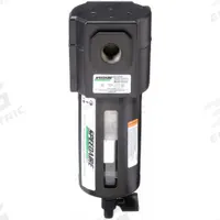 SPEEDAIRE Compressed Air Filter: Particulate, 3/8 in NPT, 5 micron, 112 cfm, 150 psi Max Op Pressure (MPN 4ZL48). Key specifications — attr110055: Standard Duty; attr110008: SPEEDAIRE.