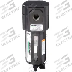 SPEEDAIRE Compressed Air Filter: Particulate, 3/8 in NPT, 5 micron, 112 cfm, 150 psi Max Op Pressure (MPN 4ZL48). Key specifications — attr110055: Standard Duty; attr110008: SPEEDAIRE.