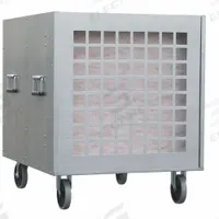Air Scrubber: Steel, Negative Air Pressure/Particulate Filtration, 3,938 sq ft Max Coverage Area (MPN OA2200C). Key specifications — Brand: OMNITEC; Includes Filter: Air Filter Included.